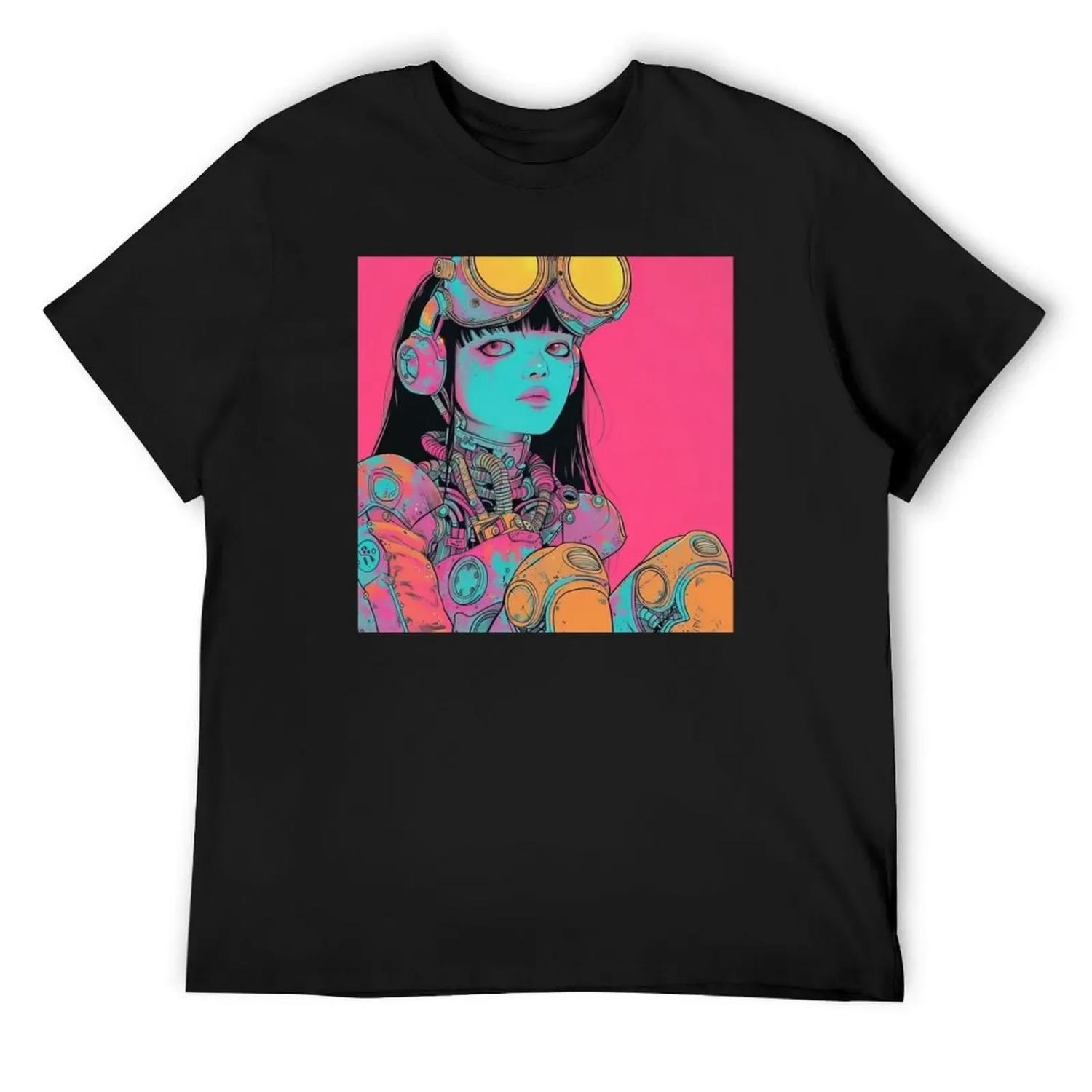 

Aesthetic Girl T-Shirt vintage clothes basketball graphic tees man t shirt man clothes t shirts men XXXXXL