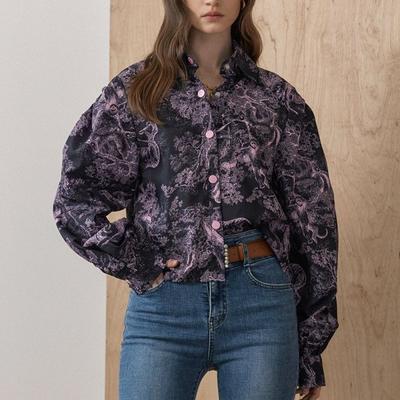 Volume Sleeve Shirt Blouse Zc09qb007on