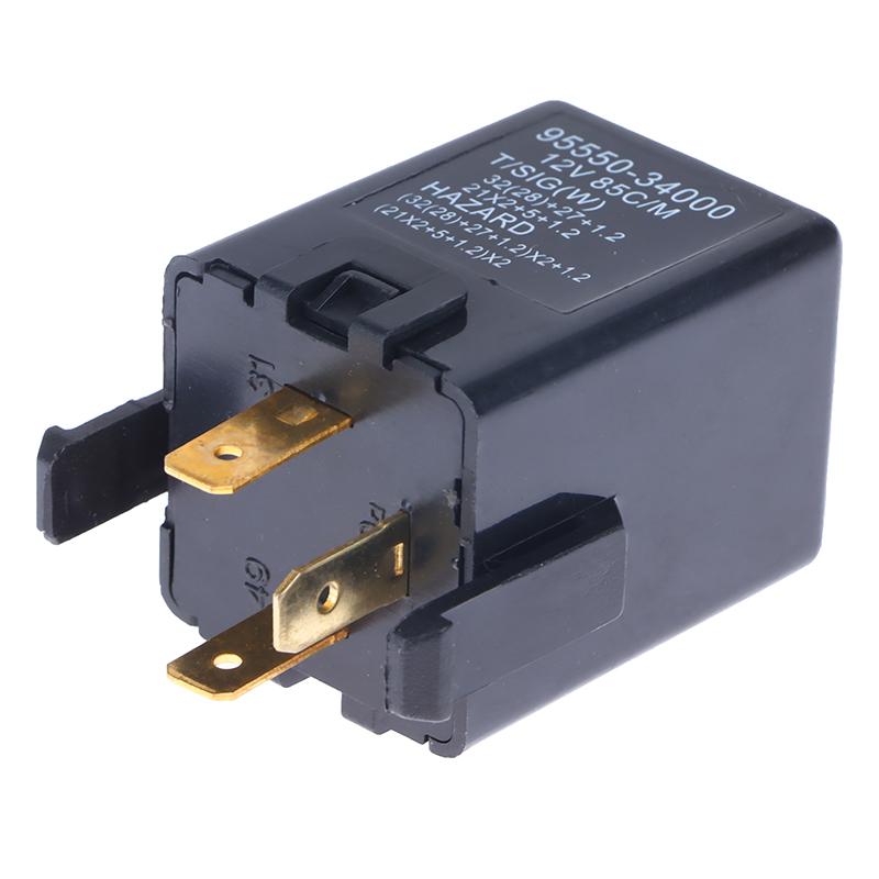 1pcs Car Turn Signal Flasher Relay 95550-34000 95550-39000 Flasher Relay Interior Parts Relays 5