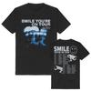 2026 Jutes Smile Je bent op Tour T-shirt Korte Mouw Katoen Zomer T-shirts Unisex Mannen Vrouwen Streetwear Print Merchandise