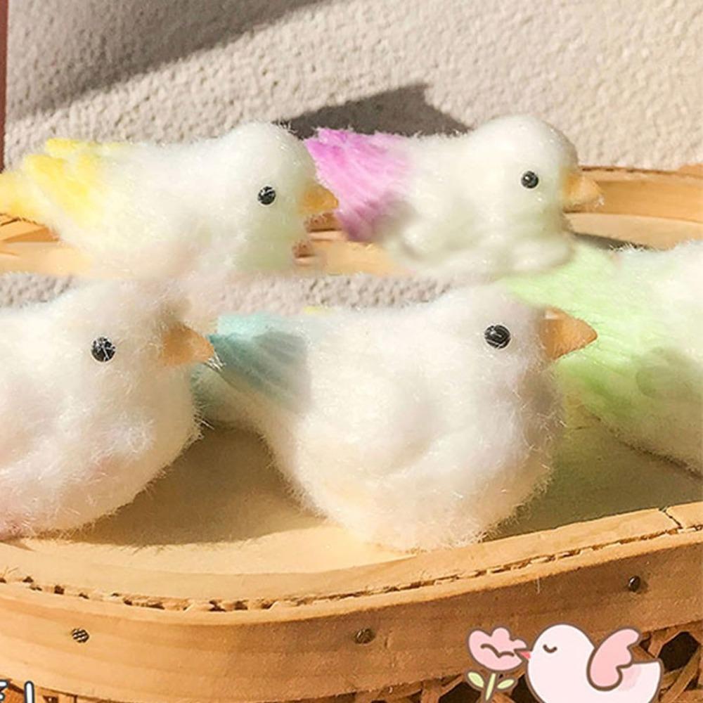 Anti-Stress Bird Squeeze Toys Silicone Parrot Pinch Decompression Toy  Birthday Gift