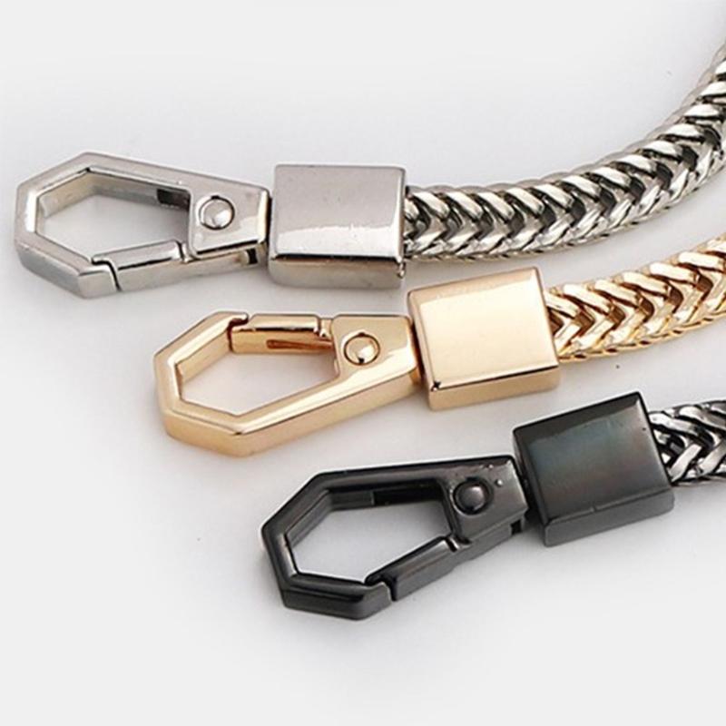 Łańcuszek w kształcie kości węża Złoty/Srebrny/Czarny Pasek do torby Zamienny Metalowe Paski na ramię Łańcuszek do torby Crossbody Akcesoria do toreb