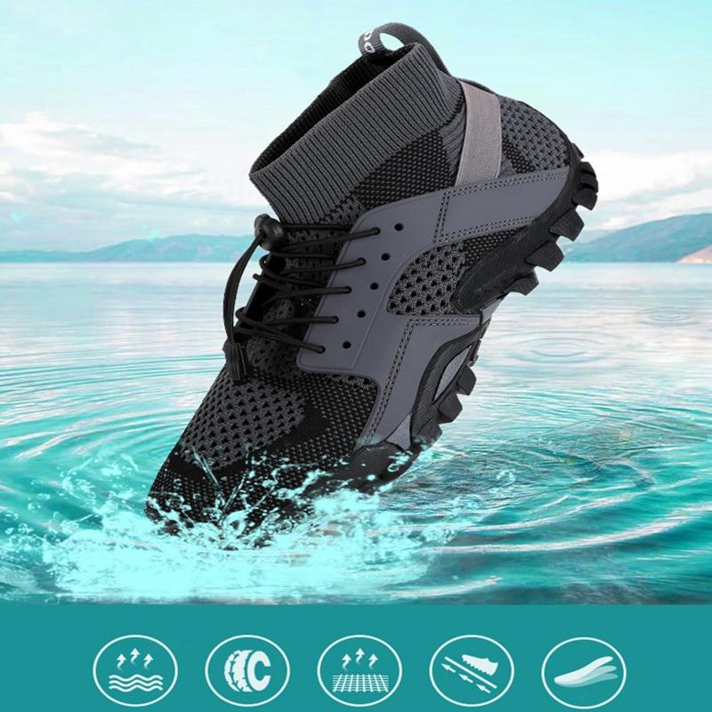 Мужская походная обувь Кроссовки для бега по пересеченной местности Стильные нескользящие — фото 9