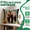 1pcs Jungle Series Pillowcase Square Bedroom Cushion Covers Zipper Living Soft Home Comfortable Decor 45x45cm