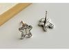 S925 Sterling Silver Gingerbread Man & Snowman Stud Earrings - 2022 Christmas Collection (E9540)