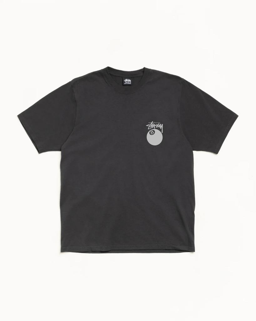 Stussy 8 Ball Tee Pigment Dyed Black