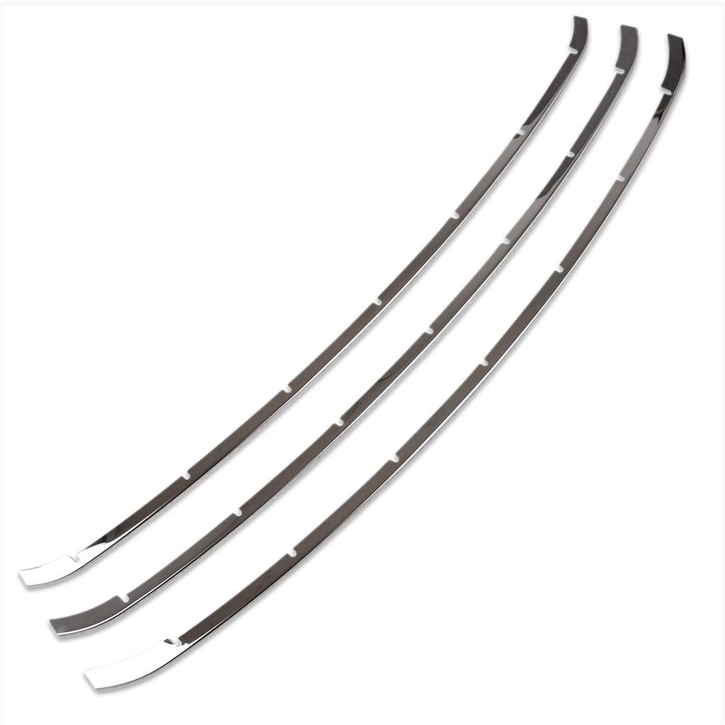 RUIQ Toyota New Prius 60 Series Exclusive Exterior Stainless Steel Lower Grille Fin Front Bumper Underlip Garnish Exclusively Designed for Toyota