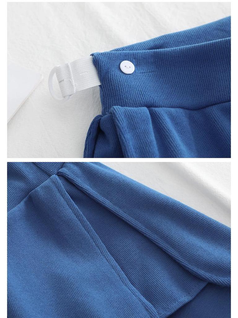 2023 Summer Maternity Low Waist Adjustable Korean Style Leggings & Safety Shorts