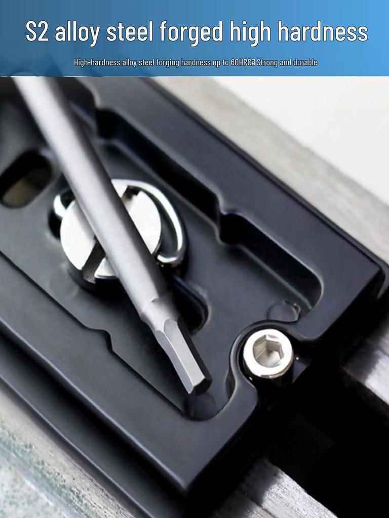 Hexagonal High Hardness S2 Bit Set for Pneumatic & Electric Screwdrivers
