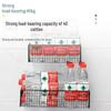 "Punch-Free Bathroom Wall Racks - Storage for Toiletries, Dorm Bedroom, or Books"