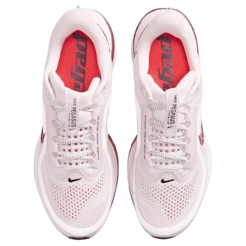 Nike Womens Pegasus Premium 'Pearl Pink' (women's sizes) Pearl Pink / Bright Crimson / Purple Dynasty / Team Crimson Running Shoes HQ2593 606