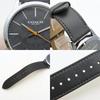 Used COACH Watches Baxter CA.118.2112.1640 Signature Stainless Steel/leather Silver Dark gray