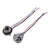 2PCS 1157 Bulb Socket BAY15D Socket P21/5W Adapter Brake Light Socket