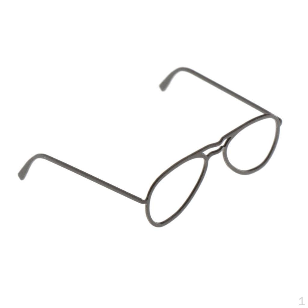 1/6 Alloy Eyewear for 12 Inch Action Figures Male and Female