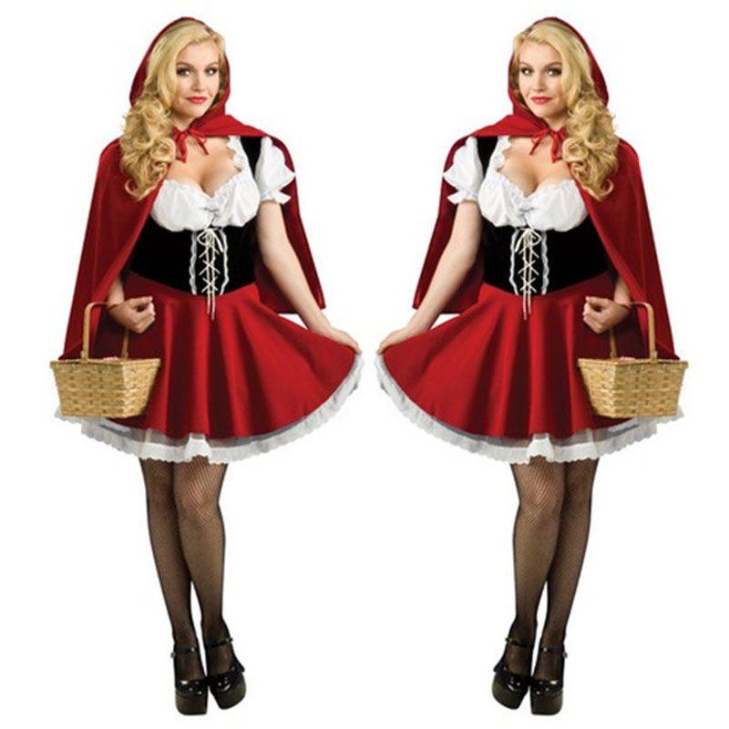 Charming Little Red Riding Hood Fancy Dress For All Occasions Available In Plus Sizes
