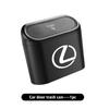 For Lexus Car Garbage Can Storage Box Rubbish Organizer Trash Bin CT200H ES250 ES300H IS250 IS200 GS300 GS460 GX470 LS400KP2 