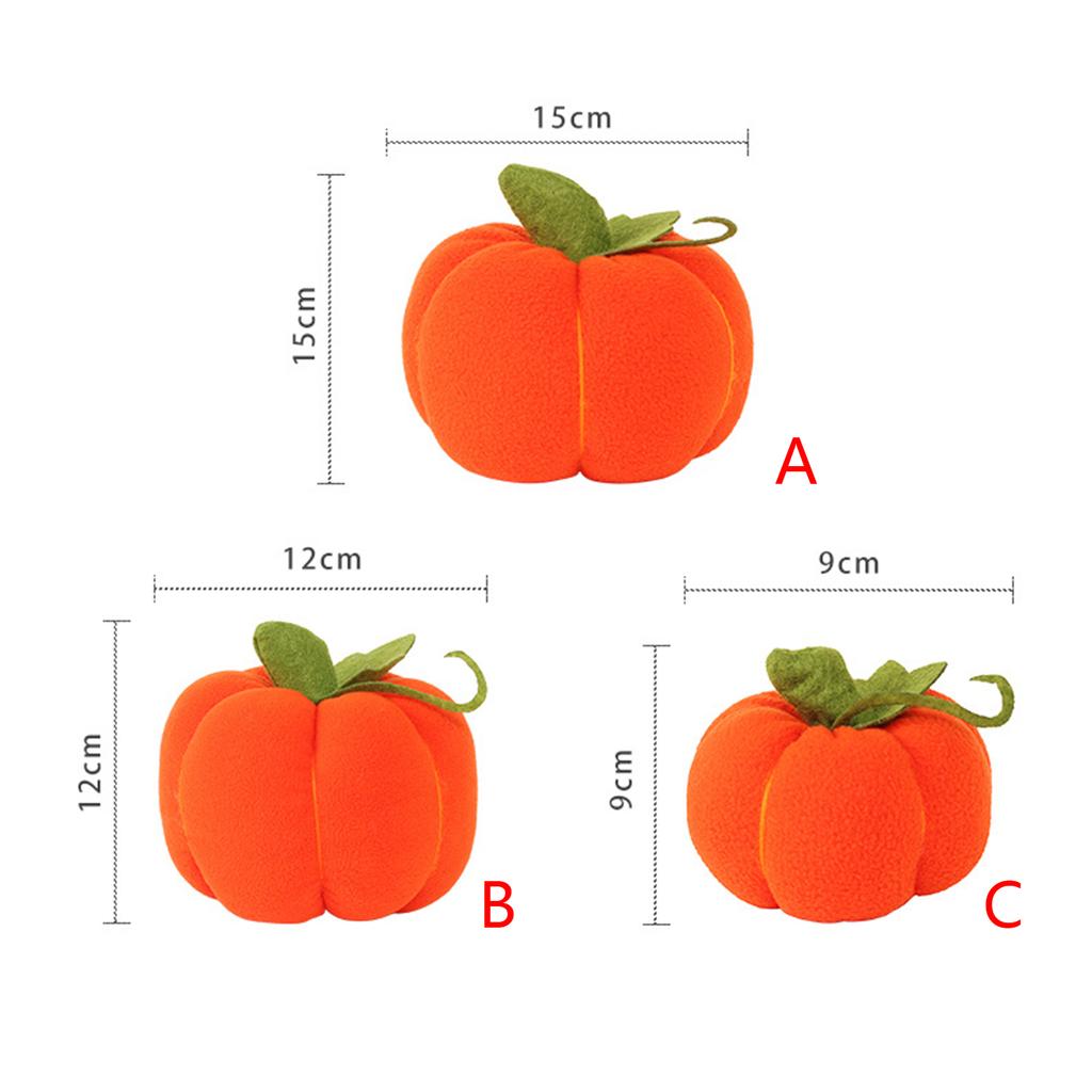 Premium Stuffed Pumpkin Throw Pillow Cozy and Breathable Plush Toy for Home Decoration