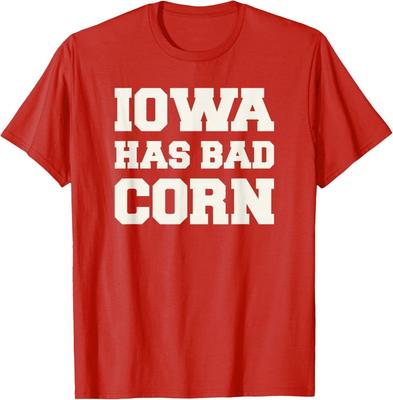 Nebraska Tailgate T-Shirts - Iowa Hat Schlechten Mais T-Shirt