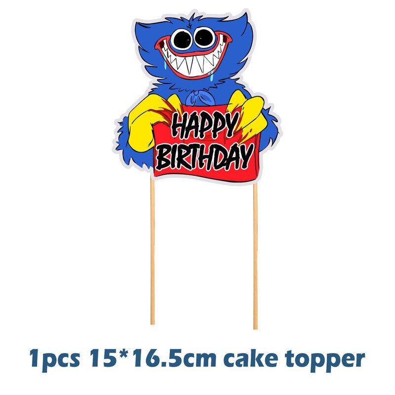 

Обнимашка Хагги Поппи Плейтайм Вугги Тема День Рождения Вечеринка Украшения Принадлежности Набор Шаров Big Cake Topper