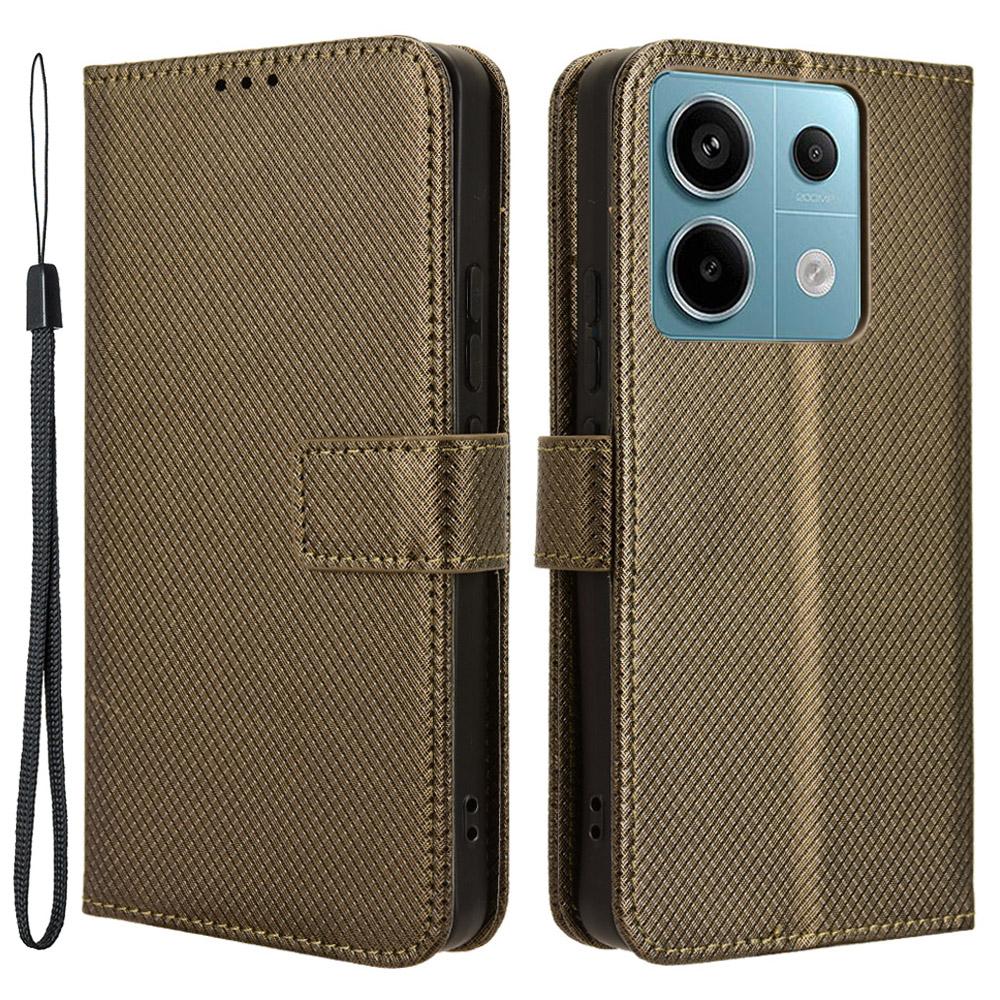 For Xiaomi Redmi Note 13 Pro 5G/Poco X6 5G Phone Case Anti-Scratch Shell Magnetic PU Leather Wallet Phone Cover