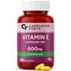 Vitamin E 600mg Capsules with Natural Vitamin E Oil | 120 Capsules | For Skin & Hair Care