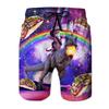 Summer Men's Lightweight Breathable 3D Printed Beach Shorts Summer Casual Swimwear for Outdoor Activities