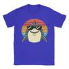 Shark with Sunglasses Animal Sharks Unisexs T Shirt  Novelty Tee Shirt Short Sleeve Round Collar TShirts Cotton Printed Clothes