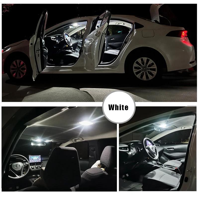 11pcs Car LED Bulbs Interior Dome Reading Light Door Trunk Lamp For Honda Accord 8 9 2008~2011 2012 2014 2015 2016 Accessories