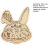 Easter Bunny Treat Wooden Fruits Candies Desserts Serving Tray Tray Rabbit Shape Appetizer Snacks Food