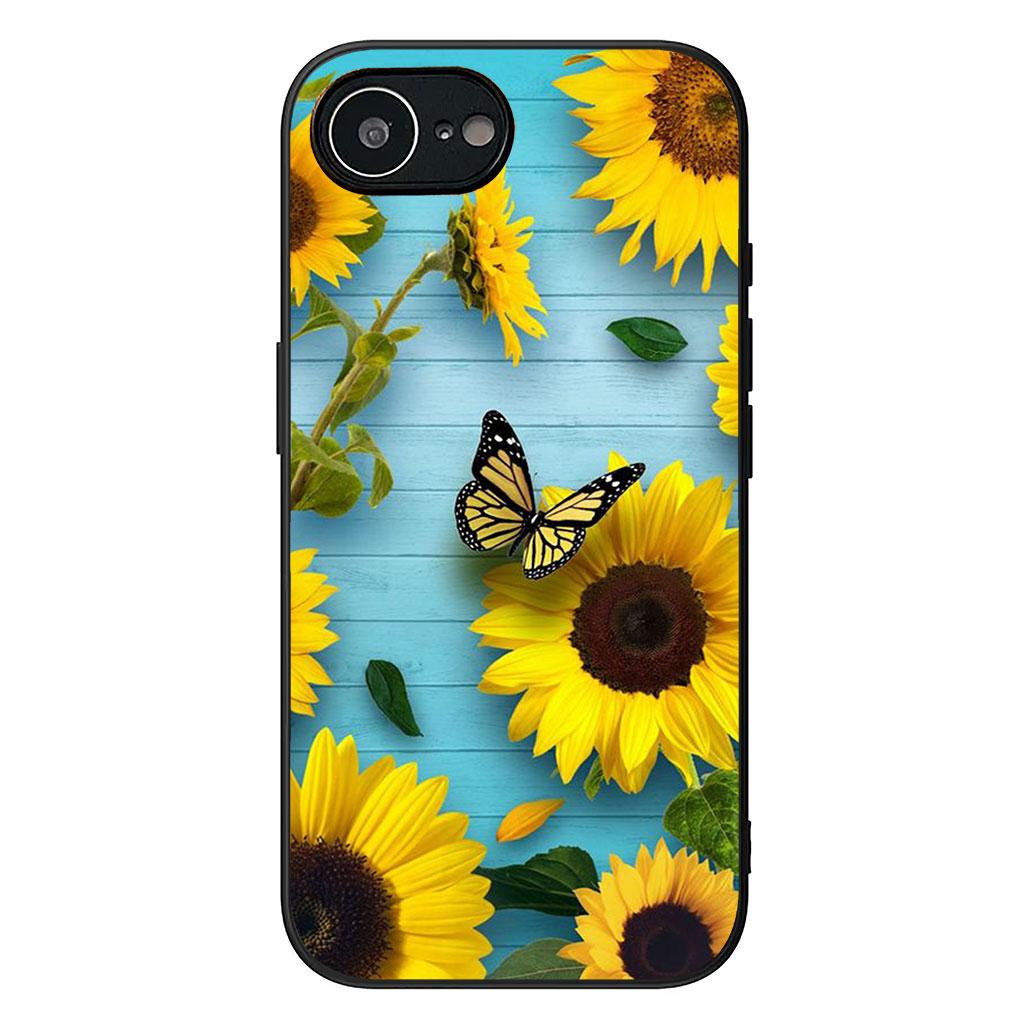 

Yellow Sunflower Flower Phone Cover for Huawei P30 P20 Mate 20 Lite Pro Y7 Y6P Y7A 2019 Nova 5T 3I Casing Coque Case Huawei Y6p