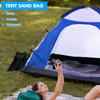 16 Pak Luifel Gewichtszakken Voor Luifel Tent Heavy Duty Poot Luifel Gewicht Zandzakken Zwart 400 Lbs Luifel Ondersteuningsframe Vast Zandb