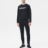 Fila Athletics Logo Print Pullover Crewneck Sweatshirt Men Sweatshirt Deep-Black A11M141204F-BK