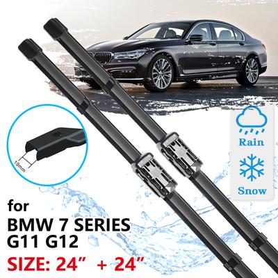 Auto-Frontwischerblätter für BMW 7er G11 G12 2014 2015 2016 2017 Windschutzscheibe Windschutzscheibe Zubehör Fenster 730i 740i 740e