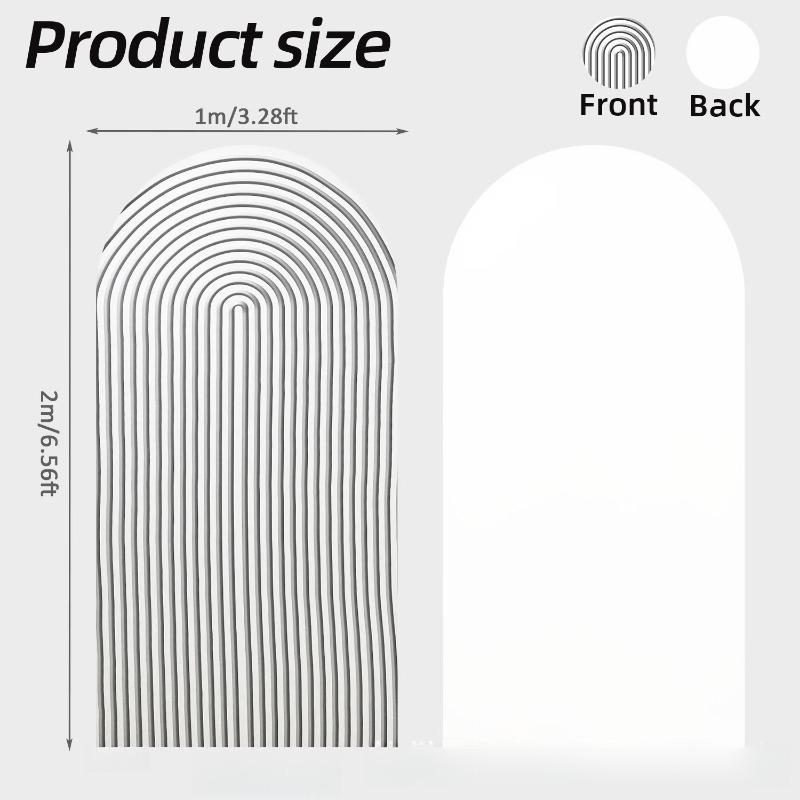 86x200cm Print Arch Cover Spandex Fitted Backdrop for Cow Theme Photo Background Birthday Party Baby Shower Wedding Decorations