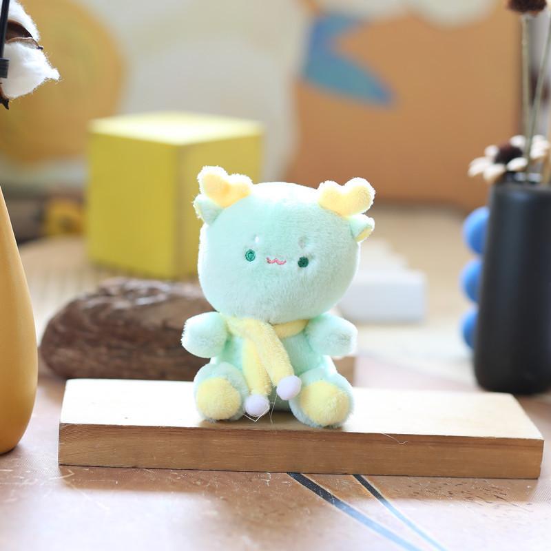 Adorable Plush Bear Keychain Super Soft Stuffed Animal Doll Bag Charm