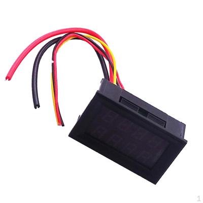 00V/10 Digital Current Voltmeter Precision Dual Meter