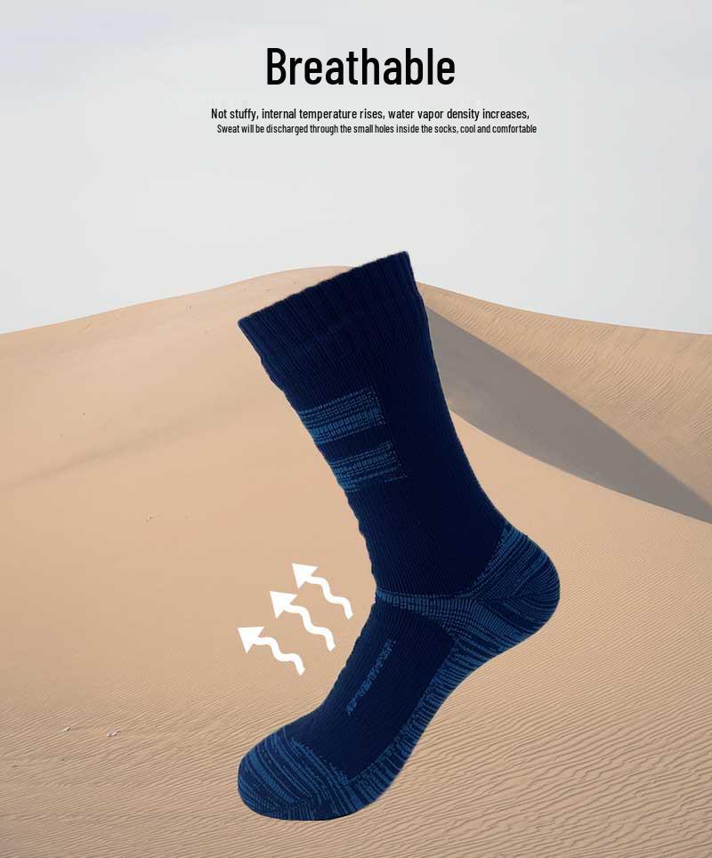 Waterproof Breathable Outdoor Socks for Camping, Skiing, Hiking, and Diving