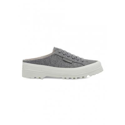 Superga S8122mwa07 Superga 2640 Alpina Mule Felt Grey