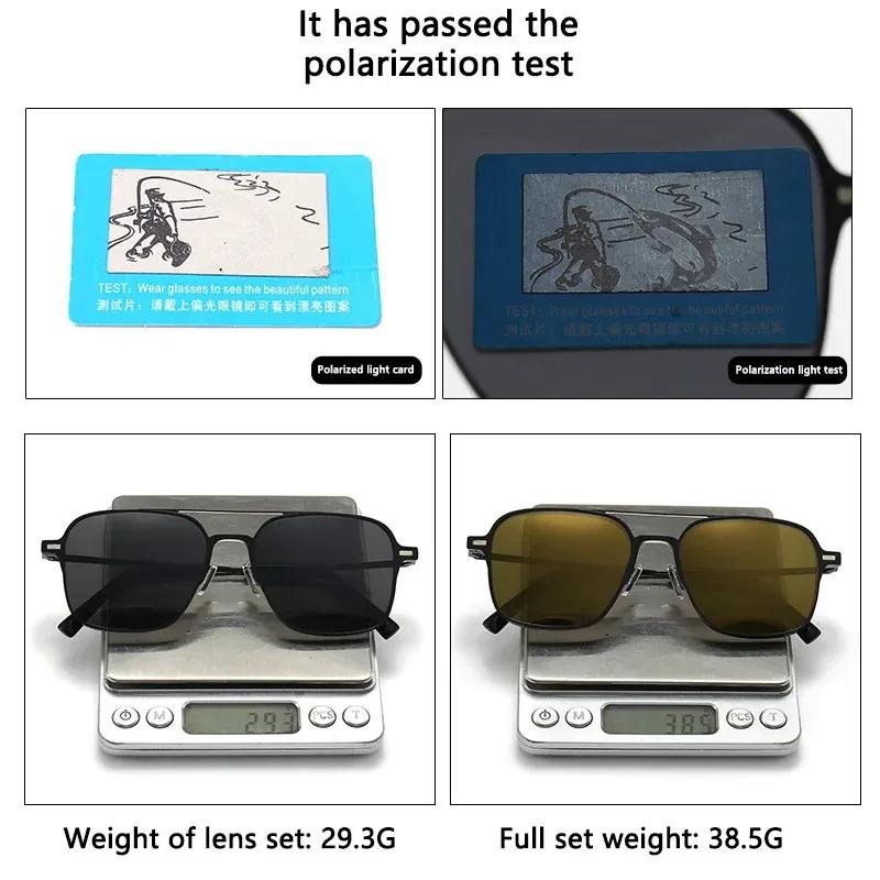 New Design 3 In 1 Magnetic Clip On Glasses High Quality Polarized Sunglasses Men Women Anti-Glare Eyewear Gafas De Sol