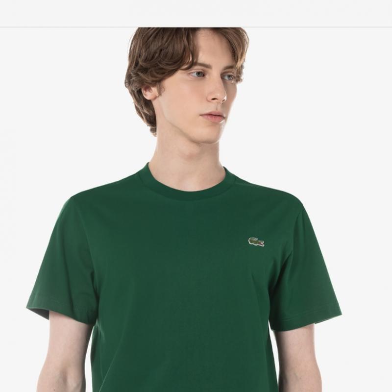LacoSTe Men S baSic Crew Neck T ShirT [green]