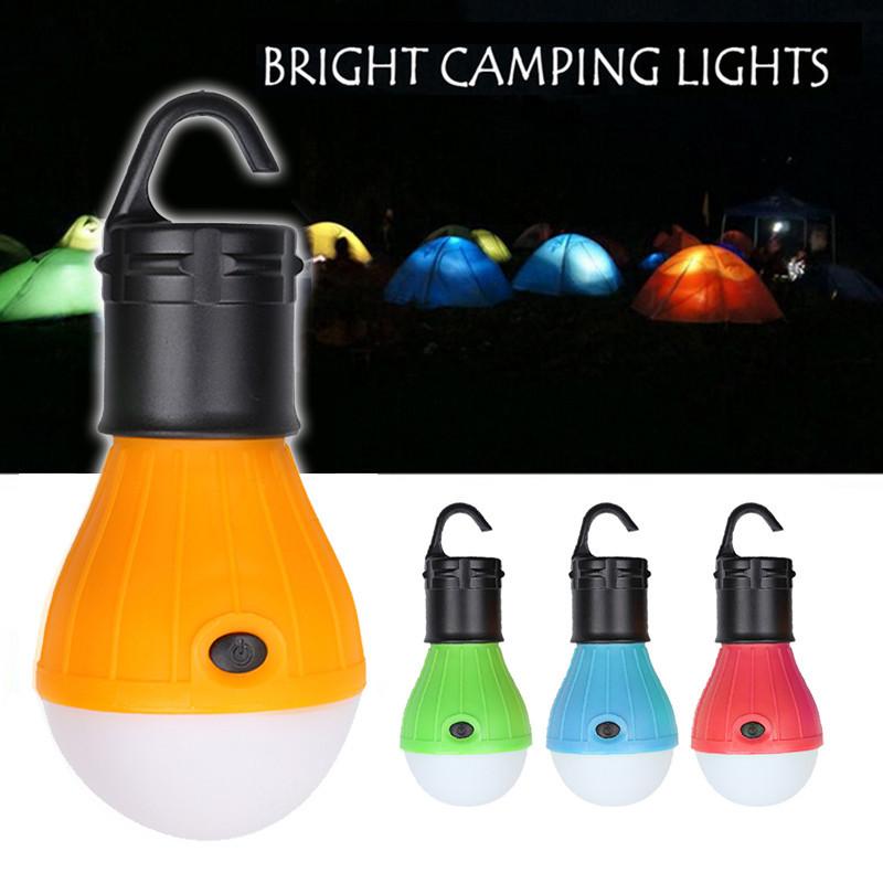 Portable Battery-powered Led Camping Lantern Waterproof Tent Light For Outdoor Adventures