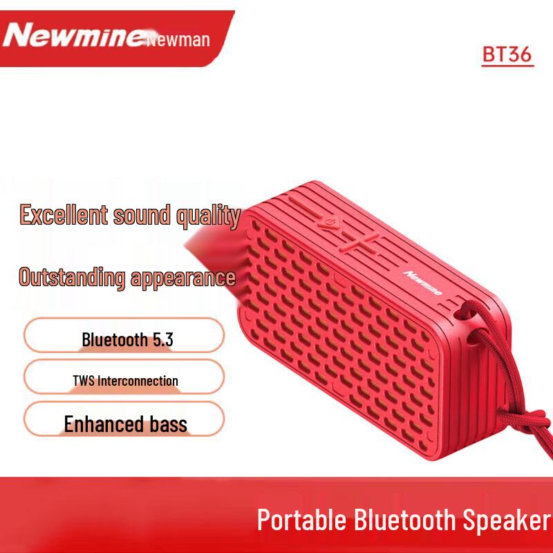

Newmine BT36 Portable Wireless Speaker