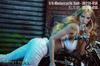 Scale Figure Motorcycle Suit Sexy Beauty for Women White Motorcycle Clothes Leather Corset and Pants Set Head and Shoes Not [TOYBARJAPAN] 1/6