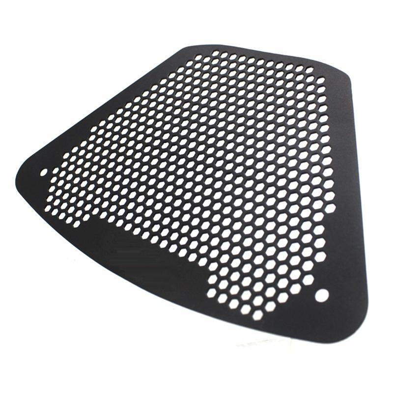 A28G-Motorcycle Radiator Grille Guard Cover Black Radiator Grille Guard Cover For Honda Forza350 Forza 350 Water Tank Grille