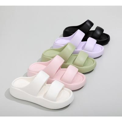 Thick Soled EVA Home Slippers for Women In Summer, Indoor Cool Slippers for Non Smelly Feet for Outdoor Use