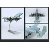 1/72 A-10 Thunderbolt II Fighter Toy Plane Aircraft Model Diecast Metal Airplane Miniature Unique Collection Gift for Children