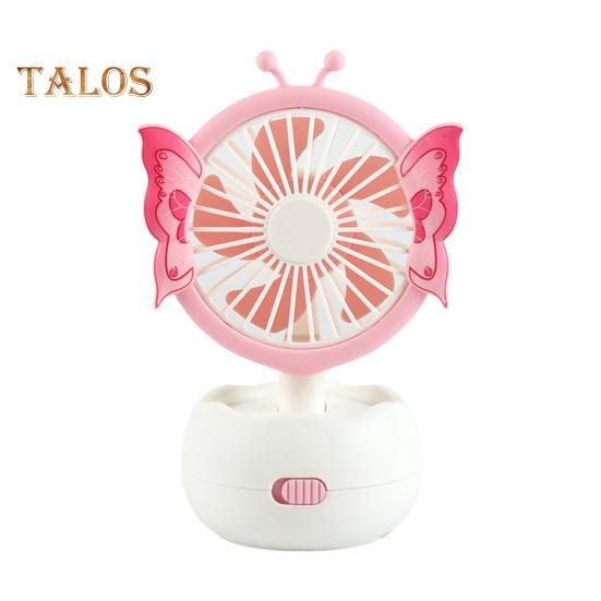 Handheld Mini Fan with Powerful Motor Strong Airflow Low Noise Portable USB Rechargeable Desktop Silent Cooling Fan