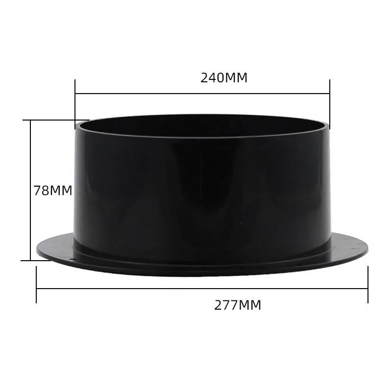 Way Air Two Exchange Abs Flange Tuyere Round Pipe Interface Multi Function Tool