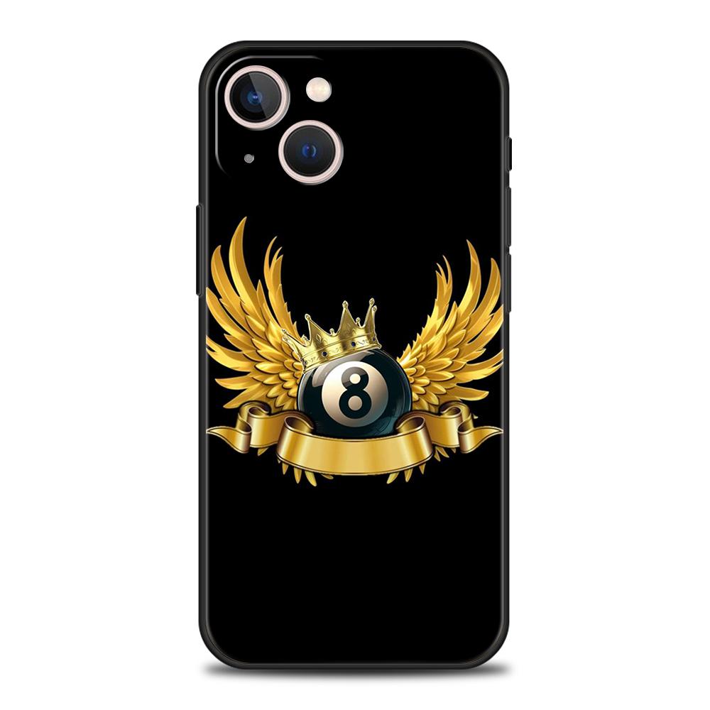 

Phone Case Cover for iPhone 17 16 15 14 13 12 Pro Max 11 Pro Max 17 AIR Plus Shockproof Soft TPU Billiard Fashion Brand Number iPhone 16Pro Max