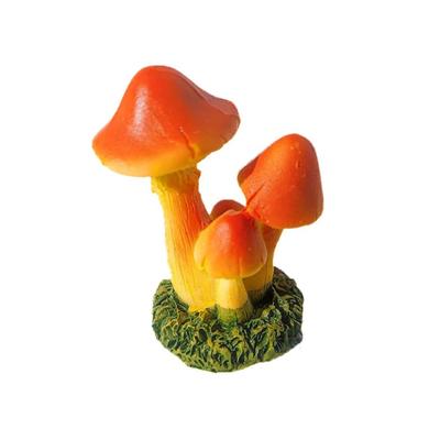 High-quality Resin Crafts Mushroom Statue Realistic Garden Decoration Simulation Mushroom Planter Ornaments Mushroom Sculpture